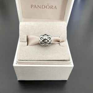 Pandora silver web charm